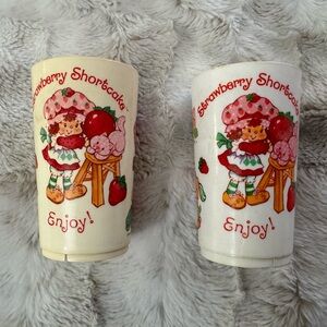 Strawberry Shortcake Themed Cups